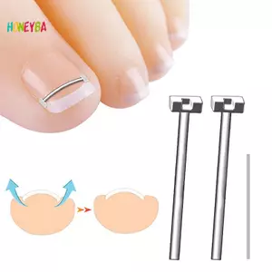 < Honeyba > Dụng cụ chỉnh sửa móng chân mọc ngược Phục hồi móng chân Nhúng ngón chân Điều trị móng chân mọc ngược chuyên nghiệp Dụng cụ kẹp thẳng móng chân đẹp