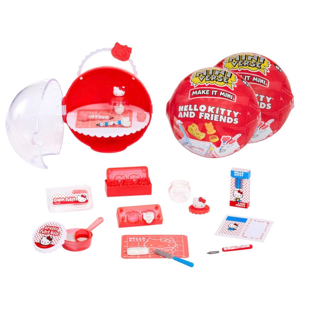 1 Ball MGA 's Miniverse Make It Mini Food Sanrio Hello Kitty Series 3 Mini Sưu Tập