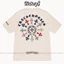 Lucky Cross Print 200GSM Mềm Mại Thời Trang Cao Cấp Nam Nữ Mỹ Cổ Tròn Áo Thun 0514