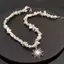 PNPIA- 1 Cái Mặt Dây Chuyền Mặt Trời Choker Nelace Bohemian Không Đều Đá Tự Nhiên Đính Hạt Dây Xích Cho Bạn Gái Hoặc Mặc Hàng Ngày