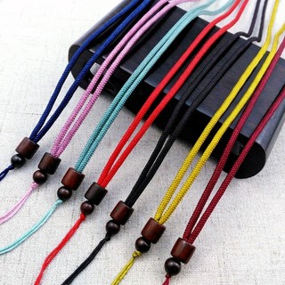 Phong Cách Mới Thùng Gỗ Vòng Cổ Dây Buộc Bằng Gỗ Bện Mặt Dây Treo Cổ Dây Tự Làm Handmade Gỗ Đàn Hương Vòng Cổ Phụ Kiện Dòng BYAE