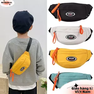 NORDICLIFE Fanny Pack Ví đựng tiền xu thời trang Túi dây kéo thể thao