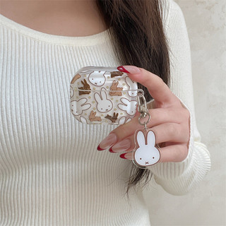 Star Miffy Rabbit cho Airpods4 AirPods 1 / 2 3 Pro Pro2 pro3 Bộ tai nghe Bluetooth không dây Vỏ bảo vệ tai nghe AirPods Pro i3 i4 pro3