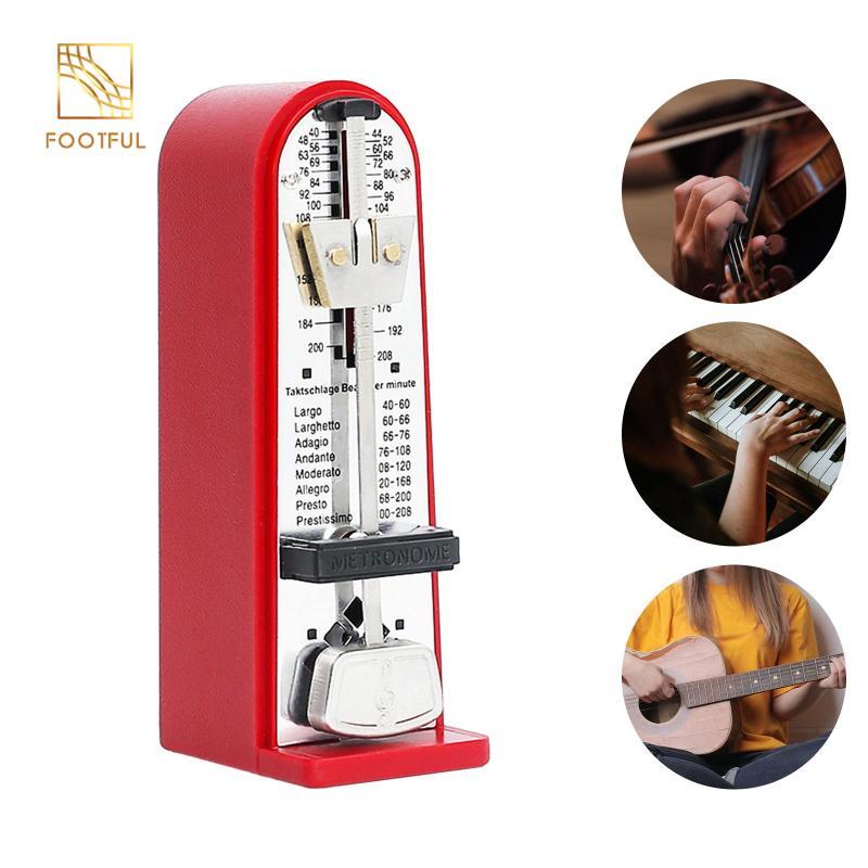 Cơ Metronome Bộ Điều Khiển Tempo Độ Chính Xác Cao Công Cụ Âm Nhạc Di Động Cho Đàn Piano Đàn Guitar Violin Trống Saxophone Người Mới Bắt Đầu