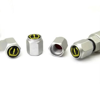 (4 Chiếc) Nắp chụp đầu van lốp cảm biết áp suất lốpTPMS chất liệu nhôm