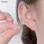 Bigapple Bướm Ngọt Ngào Nơ Bông Tai Dành Cho Nữ Thiết Kế Độc Đáo Cưới Quà Tặng Sinh Nhật RDG