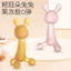 Silicone Cà Rốt Thỏ Miếng Dán Cho Bé Luộc Thực Phẩm Cấp Răng Hàm Dính Răng Thời Gian Thoải Mái Đồ Chơi Cắn Cắn Nhạc 5.18 BUAC