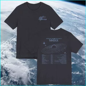 SY3 2026 NMIXX 1st World Tour Tập 1 Zero Frontier Áo thun KPOP người hâm mộ tay ngắn áo thun YS3