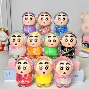 Crayon Shin-Chan Áo Mưa Thành Long Lanh Sữa Đậu Phong Cách Chơi Hoạt Hình Để Bàn Đồ Trang Trí Có Thể Dễ Thương Thú Cưng Cặp Cảm Ứng 26.5.19