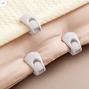 6 Gói Kẹp ga trải giường Thiết kế bê tông Giá đỡ chống trượt cho tấm nệm được trang bị