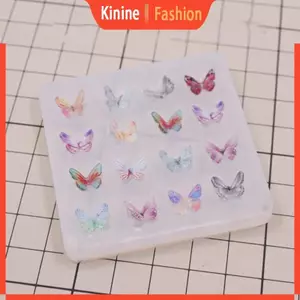 Khuôn Silicon Kẹp Tóc Hình Dạng KIN Cho Valentine Sinh Nhật Tình Yêu Thủ Công