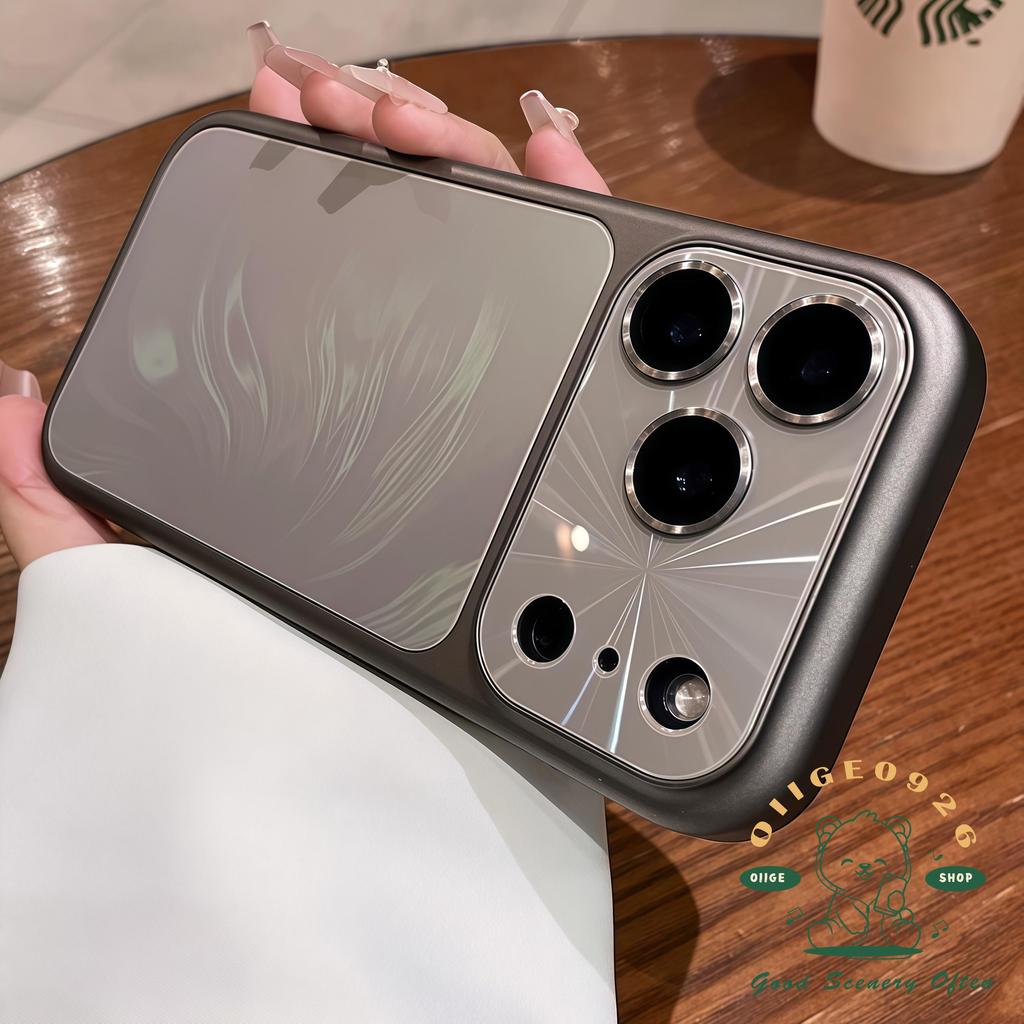 【 Ốp lưng iPhone17 】 Túi khí lỏng da chạm vào cá Ji dazzle màu Vỏ điện thoại iphone17 Pro Max 16 15 14 13 cho vỏ iPhone Vỏ mềm silicon TPU chống sốc