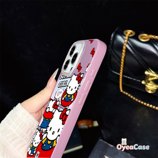 Ốp Lưng IMD Hello Kitty "Super Girl" Cho Huawei Pura 90 Ultra 80 Pro Plus Ultra Nova 14 Pro Ultra Y72S Y72 Y63 4G Honor 600 Pro X7D X5D Plus Magic 8 Lite Vỏ Nơ & Bơi Hoạt Hình