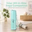 Túi đựng thảm tập thể dục LACYESUK, Túi đựng thảm tập yoga dây rút dung tích lớn, Dây đeo có thể điều chỉnh chống nước di động Túi tập yoga đa chức năng Yoga