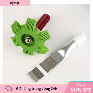 Dụng Cụ Chuyên Dụng Cho Dàn Nóng Điều Hòa - Lược Nắn 6 Hàng, Tay Cầm Linh Hoạt, Phù Hợp Không Gian Hẹp
