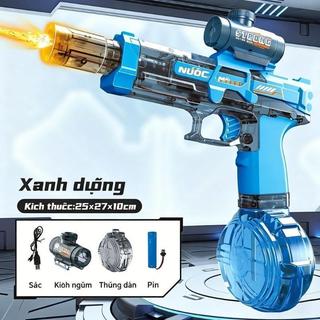 COD Đồ Chơi Phun Nước Điện Tự Động Pin Sạc LED Áp Lực Mạnh Đồ Chơi Ngoài Trời Mùa Hè Hot Trend NEW