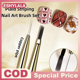 Bàn chải vẽ nghệ thuật móng 1/5/6 chiếc, cọ dây acrylic thiết kế DIY, dụng cụ làm móng