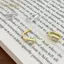 PNPIA- Bông Tai Zircon Trắng Hình Học Tối Giản Cho Nữ Cô Gái Thời Trang Hàn Quốc Mới Trang Sức Nữ Tặng Tiệc