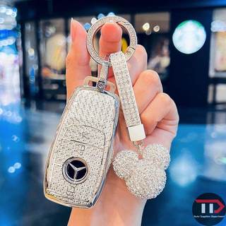 Vỏ chìa khóa ô tô TPU Mercedes-Benz Thích hợp cho E300l / c260l / 180l / a200l / c200l / GLC 260 / GLA 200