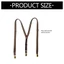Kẹp Suspenders Nam Chất Lượng Cao, Thiết Kế Jacquard Phù Hợp Với Trang Phục Công Sở