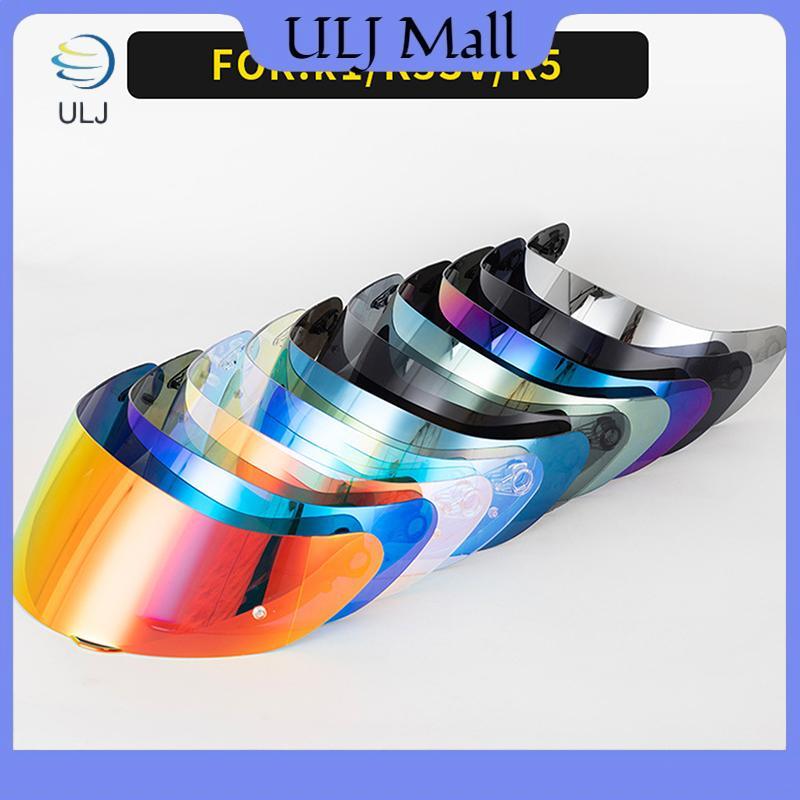 Tấm che mũ bảo hiểm ULJ cho AGV K1 K3SV K5 Kính bảo hiểm xe máy Mũ bảo hiểm xe máy Đổi màu Ống kính che tầm nhìn ban đêm.