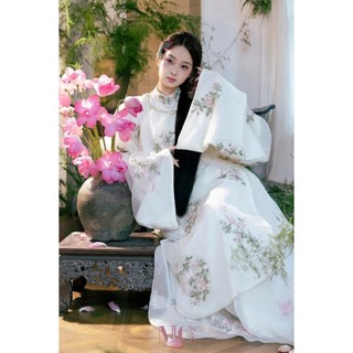 Áo Tấc Chất Liệu Tơ Thêu - Việt Phục Cổ Trang Giao Thuỷ