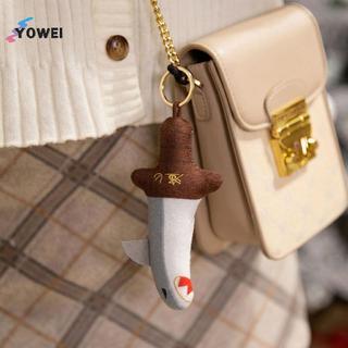 YOWEI Cá Mập Thiết Kế Cánh Tay Đồ Chơi Sang Trọng 1 Cái Mềm Thú Nhồi Bông Mặt Dây Chuyền Trẻ Em Trang Trí Phòng Quà Sinh Nhật VN