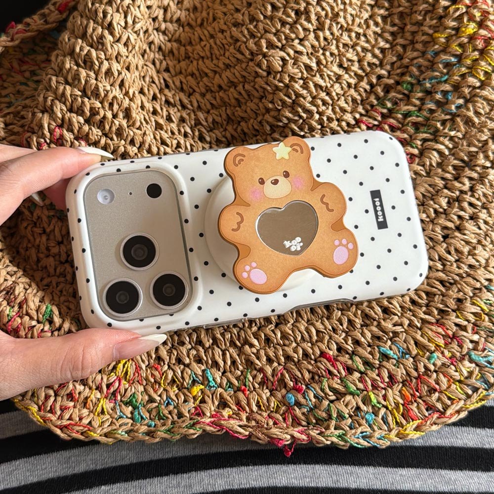 Vỏ cứng Tương thích với iPhone 13 14 14Pro 14ProMax 15 15Pro 15ProMax 16 16Pro 16ProMax 17 17Pro 17ProMax Vỏ nam châm họa tiết chấm bi