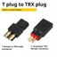 Đầu nối phích cắm T XT60 sang đầu nối T-Plug Bộ chuyển đổi nguồn cho xe điều khiển từ xa