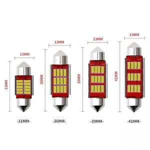 Bóng đèn led trần ô tô xe hơi 12v C5W siêu sáng đủ size phù hợp với mọi loại xe