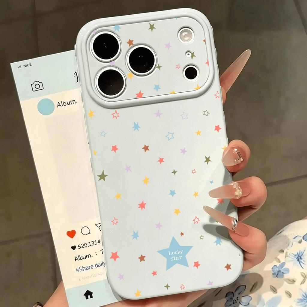 Màn hình đầy sao Đối với iPhone1715Case 16P New1413 Soft Case 16Dễ thương XR Hàng ngày