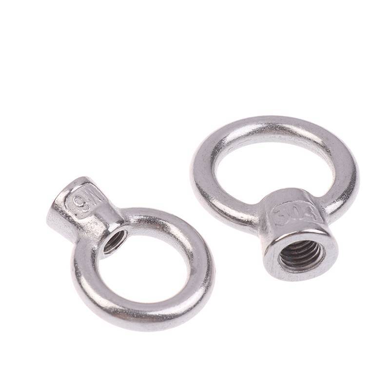 < WHPHous-t > Đai ốc mắt Nhật Bản bằng thép không gỉ 304 M6 M8 M10 M12 M16 Nhẫn nâng phần cứng hàng hải Giàn khoan công nghiệp Đẹp