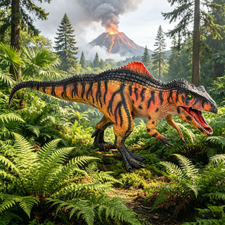 Đồ chơi mô hình khủng long lớn Giganotosaurus T-Rex thực tế kỷ Jura dành cho trẻ em