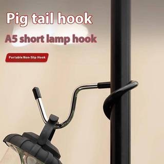 DTW Thép Không Gỉ Giá Đỡ Đèn Móc Di Động Lều Cực Đèn Móc Treo Và Câu Cá Đèn Lồng Móc Treo Ngoài Trời Cắm Trại Dụng Cụ Thể Thao
