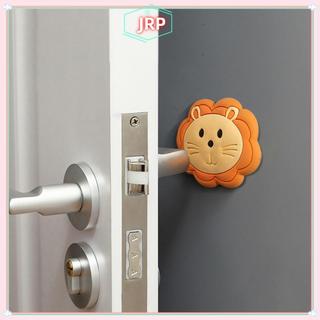 JRP Tự Dính Hoạt Hình Chặn Cửa Tay Cầm Silicon Ốp Lưng Mềm Bảo Vệ Tường Cho Phòng Ngủ Cửa Văn Phòng JRP