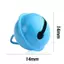 PNPIA- Chuông đầy màu sắc 14 / 18 / 22mm Mặt dây chuyền nhỏ Diy Móc khóa Phụ kiện Chuông tròn cho thú cưng (50 miếng)