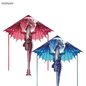 Luckyew Diều Rồng Lớn Cho Trẻ Em & Người Lớn Dễ Dàng Bay Lớn Diều Rồng To Đến Đuôi Dễ Dàng Bay Diều Đồ Chơi Ngoài Trời TQ