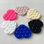 JCSYFAC Silicone Hút Pad Ba Stier Hút Cốc Giá Đỡ Điện Thoại Silicon Cốc Thảm Điện Thoại Thông Minh Treo Tường Đứng Cố Định Cho Kính Gạch Gốm Mới