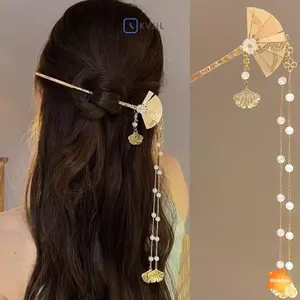 Vintage Hoa Trung Quốc Viền Tóc Sti Thời Trang Nữ Kim Loại Kẹp Tóc Tóc Sti Tóc Trang Trí Tóc Phụ Kiện Trang Sức Mới