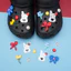 Phụ Kiện Giày Lỗ Dễ Thương Chó Con Giày Hoa Bóng Nơ Khóa Giày Thích Hợp Cho crocs Khóa Giày Có Thể Tháo Rời Khóa Giày Lỗ Khóa Giày Busch Khóa Giày Zhibixing ins Giày Hoa