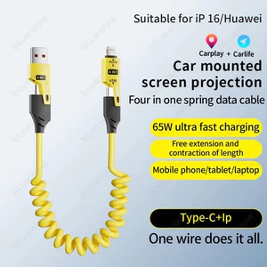 Cáp sạc nhanh BlueWow 4 trong 1 [1.5M] Cáp Usb Type C cho dây cáp sạc Usb C