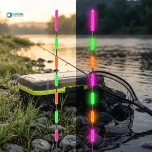 Phao LED siêu sáng Phao câu cá điện tử siêu nhạy Đèn dạ quang thông minh Lý tưởng cho câu cá chép đêm Hồ ngoài trời Sông mới