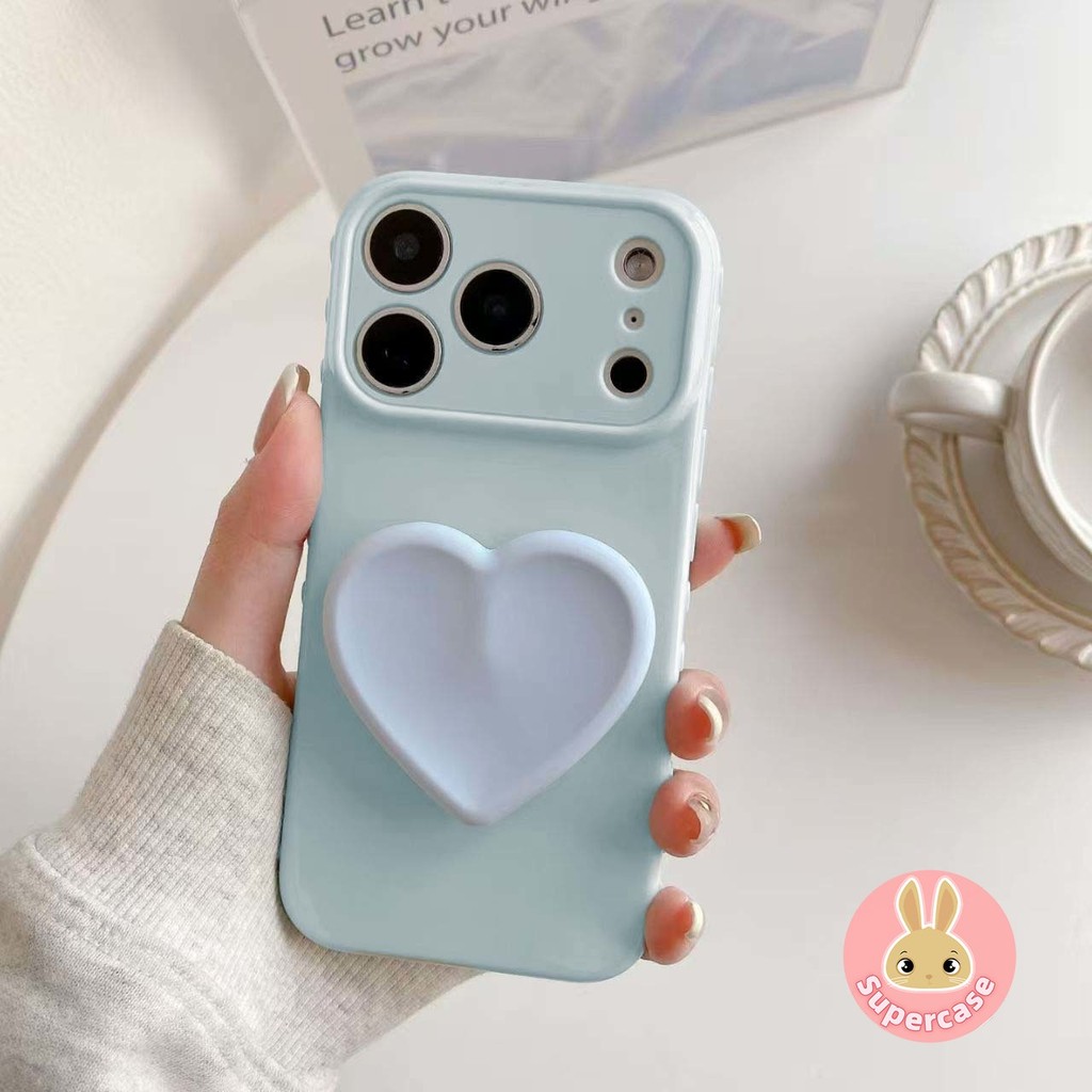 Ốp Điện Thoại Tình Yêu 3D Bên Dễ Thương Cho OPPO Find X9 Ultra X9S X8S + X8 Pro X7 F31 F29 F21 F21S Pro Plus 5G Vỏ Sang Trọng Trái Tim Đứng Màu Kẹo Vỏ Mềm Chống Sốc
