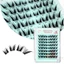 9-12mm C Curl Fluffy DIY Eyelash Extensions Mềm mại dày đặc Lông mi đen cho người mới bắt đầu