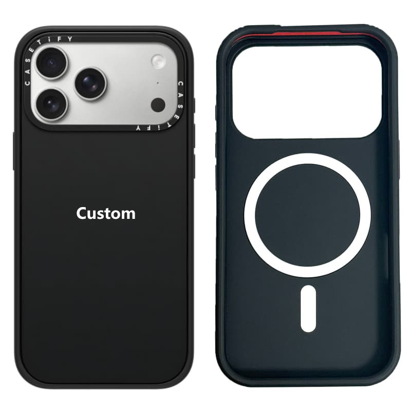 CASECASE X Trắng Vòng Máy Ảnh Phiên Bản Mờ Đen Cứng Hút Từ Tính Tác Động Ốp Lưng Tác Động Cho Apple IPhone 13 14 15 16 17 Pro Max Air Plus Có Hộp