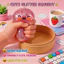 Đồ chơi Squishy hấp thạch lấp lánh 8,5cm có hộp hấp, Đồ chơi thần tài giảm lo âu, 1-4 chiếc Màu sắc ngẫu nhiên