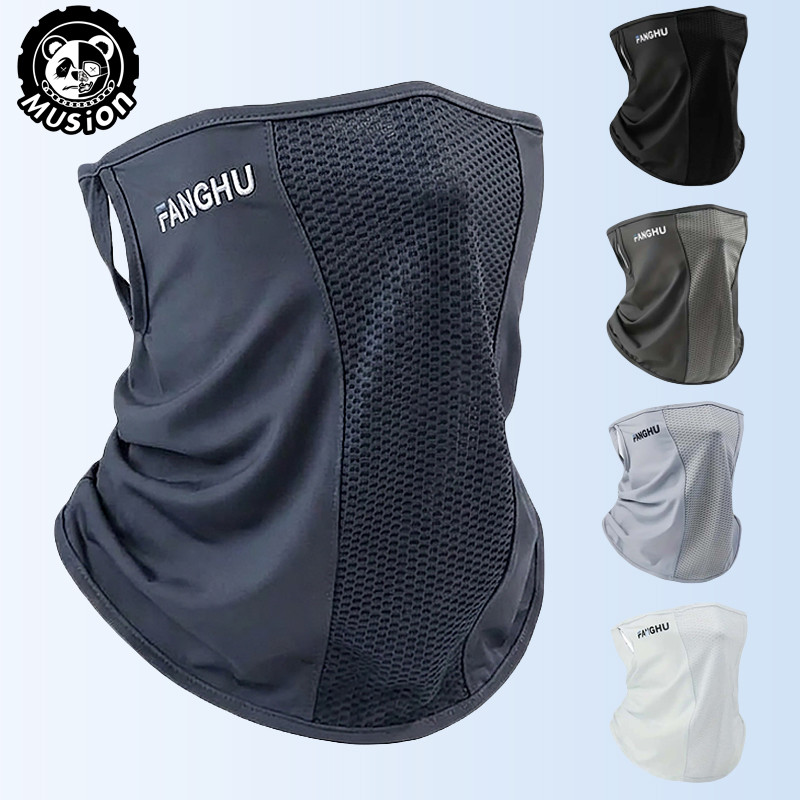 Musion Anti-UV Lưới thoáng khí Balaclava, Che mặt để đi xe đạp Xe máy Chạy bộ & Thể thao ngoài trời