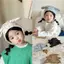 Ở Lại Đáng Yêu Tai Bé Earflap Mũ Mềm Acrylic Ấm Áp Mũ Thoải Mái Có Thể Điều Chỉnh Mũ Bảo Vệ Tai Cho Bé Mũ 0-3 Yea
