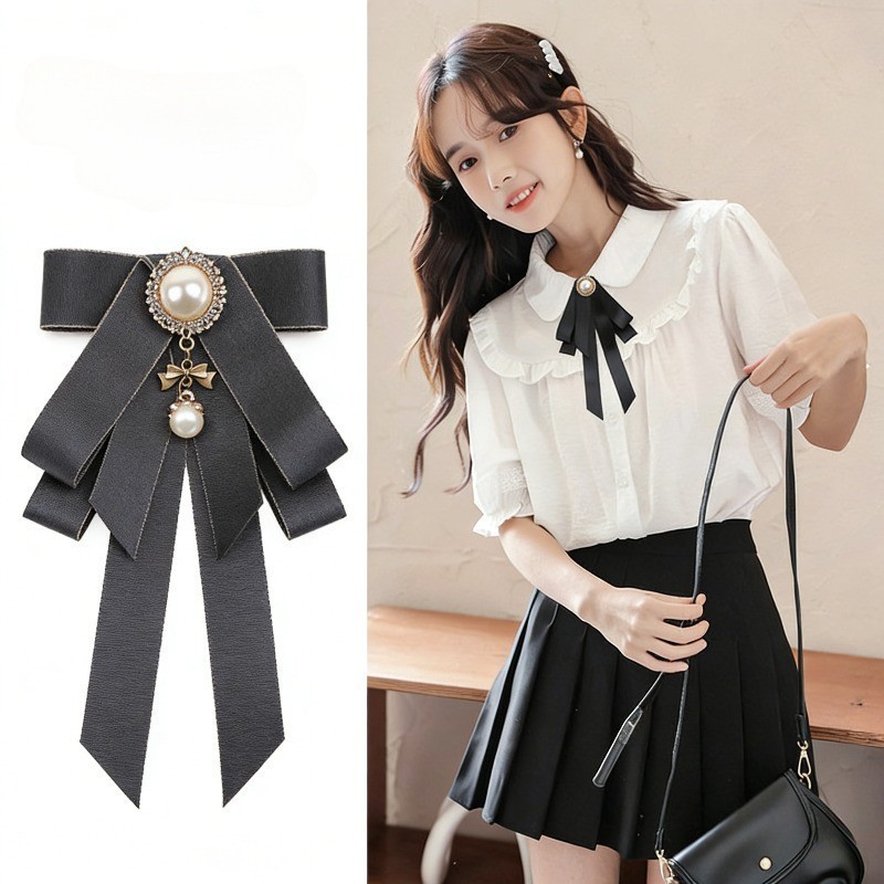 Nơ Đồng Phục Học Sinh Vintage – Phụ Kiện Chụp Ảnh Kỷ Yếu & Lễ Tốt Nghiệ
