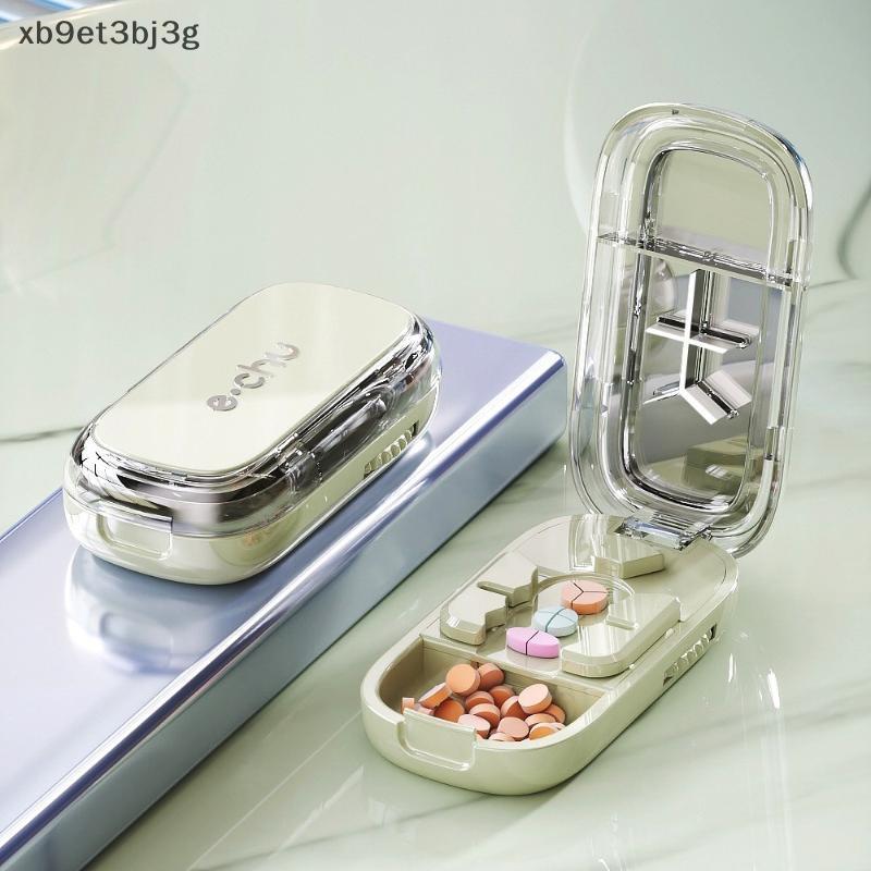 Cod 3in1 thuốc cắt chính xác cắt thành một nửa/thứ ba/quý thuốc chia tổ chức máy tính bảng di động tách thuốc splitter